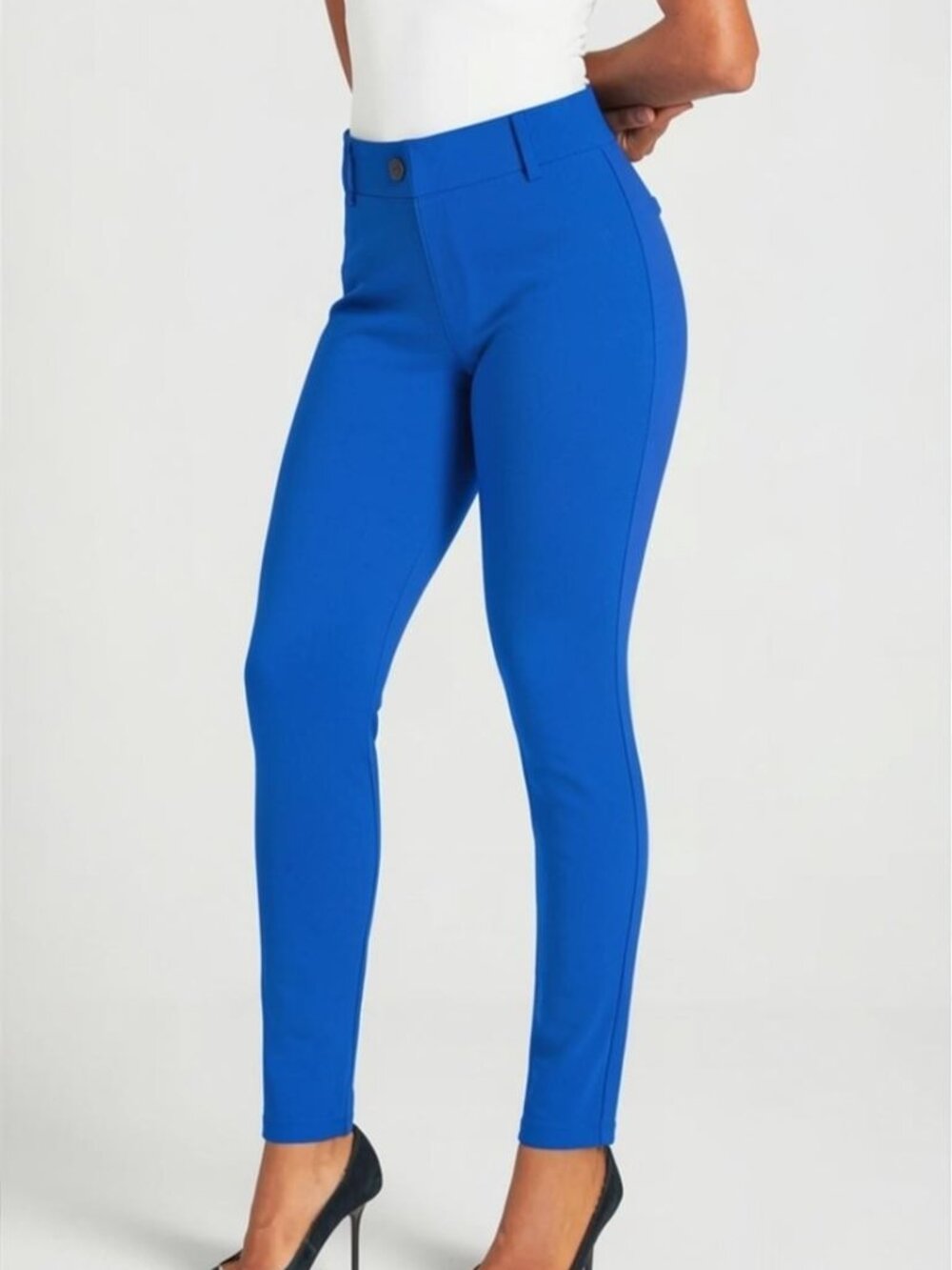 New Betabrand Aegean Skinny Classic Dress Pant Yoga Pants Large Petite